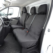 Nissan NV300 Van 2016-2022 Tailored  Seat Covers - Three Front Seats  No Under Seat Storage