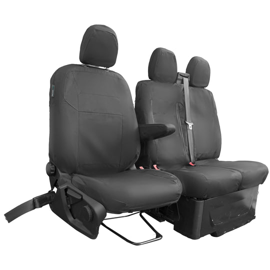 Ford Transit MK8 Van 2014+ Tailored  Seat Cover - Three Front Seats