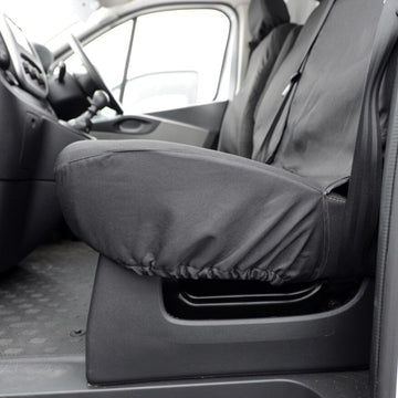 Nissan Interstar Van 2022-2024 Tailored Seat Covers - Three Front Seats No Folding Middle Seat