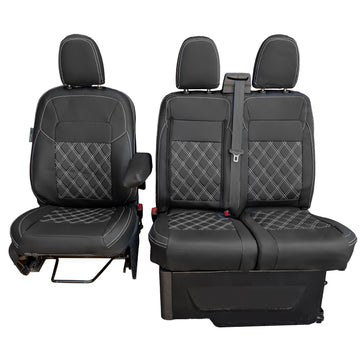 Volkswagen T7 2025+ Leatherette Seat Covers - Three Front Seats