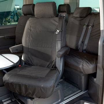 Volkswagen T5 Caravelle 2009-2015 Tailored  Seat Covers - Second Row One Single Seats Right Side