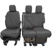 Vauxhall Vivaro Van 2019+ Tailored  Seat Cover - Single Driver & Double Passenger Split Base Seat