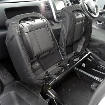 Vauxhall Vivaro  Van 2014-2019 Tailored  Seat Covers - Three Front Seats With Under Seat Storage