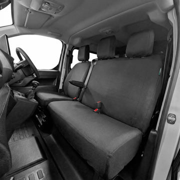 Fiat Scudo Van 2022+ Tailored  Seat Cover - Single Driver & Double Passenger