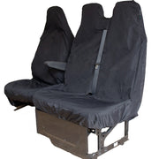 Driver & Double Passenger Seat Cover - Waterproof & Airbag Compatible