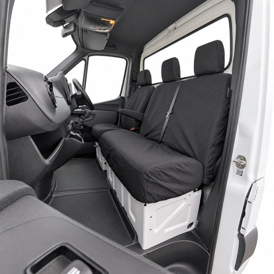 Mercedes Sprinter Van 2018+ Tailored  Seat Covers - Three Front Seats