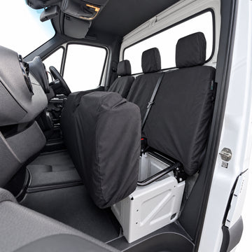 Mercedes Sprinter Van 2018+ Tailored  Seat Covers - Three Front Seats
