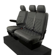 Volkswagen Transporter T5 Kombi Van 2011-2015 Leatherette Seat Covers - Front