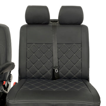 Volkswagen Transporter T6 Kombi Van 2015-2019 Leatherette Seat Covers - Front