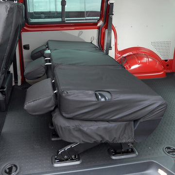 Volkswagen Transporter T5 Shuttle Minibus Van 2004-2015 Tailored  Seat Covers - Rear Three Single  Seat Second Row