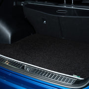 Renault Megane Hatchback 2008-2016 Boot Mat // Black Elite, Light Grey White Stitch Trim