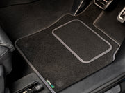Ford Transit Custom Trail Double Cab Manual 2020-2023 Van Mats // Black Motor, Grey Trim
