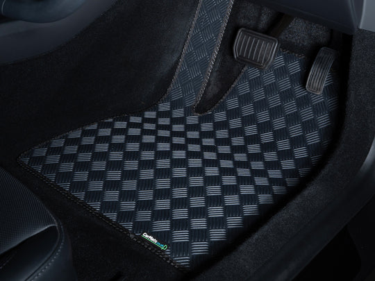 Ford Tourneo Connect People Carrier 2016-2022 Van Mats // Odourless Rubber, Black Trim
