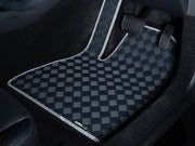 Ford Transit Custom  Automatic Panel Van 2024+ Van Mats New Model // Odourless Deck Plate Off Road Rubber, Grey Trim