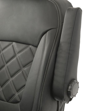 Vauxhall Vivaro Van 2014-2019 No Folding Middle Seat Leatherette Seat Covers - Front