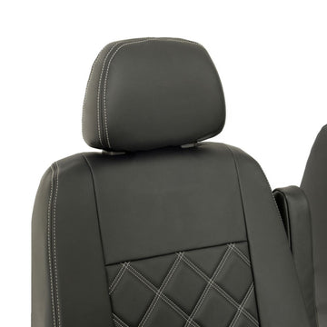 Volkswagen Crafter Van 2006-2017 Leatherette Seat Covers - Front